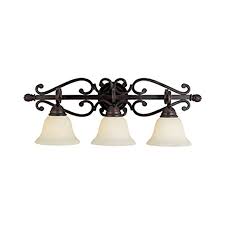 Browse a wide selection of bathroom light fixtures for sale in a variety of finishes and styles, including vanity lights and bathroom sconces. Pyramid Creations Manor 3 Light Bronze Traditional Vanity Light Lowes Com Vanity Lighting Oil Rubbed Bronze Bathroom Bronze Light Fixture