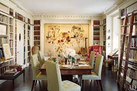 I was sitting in my dining room the other day when it struck me just how boring the room is. 35 Home Library Ideas With Beautiful Bookshelf Designs Architectural Digest