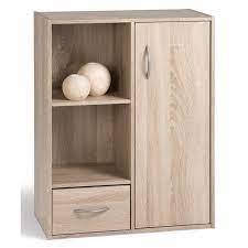 Un dressing pour toutes vos envies, avec un design moderne. Compo Meuble De Rangement Contemporain Coloris Chene L 62 Cm Cdiscount Maison