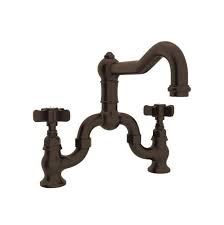 rohl kitchen faucets bridge