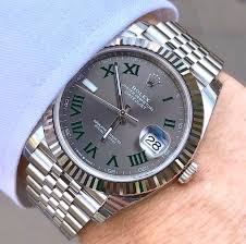 New (brand new, without any signs of wear). Who Has A Wimbledon Dial Dj 41 Rolex Forums Rolex Watch Forum