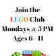 Lego Club @ Bowman Library event in Stephens City, VA