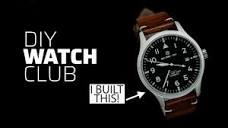 I Built A Pilot Watch! DIY Watch Club Review - YouTube
