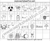Every child needs to learn his abcs, and these cute and colorful cards will help your toddler recognize letters. Tracing Letter Tracing Free Printable Worksheets Worksheetfun