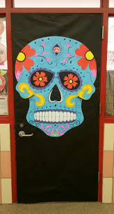 Halloween Door Decoration For A Classroom Or For Dia De Los Muertos Halloween Door Decorations Class Door Decorations Door Decorations