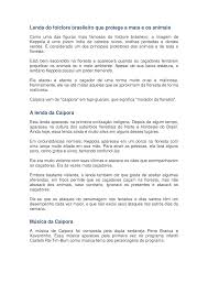 Baixe caçadores de lendas para android na aptoide agora mesmo! Lenda Do Folclore Caipora Lenda Do Folclore Brasileiro Que Protege Mata Os Studocu