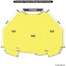 11 Thorough Terry Fator Theater Mirage Seating Chart