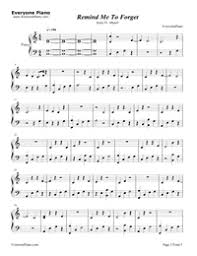 Mar 16, 2018 · remind me to forget lyrics: Remind Me To Forget Kygo And Miguel Free Piano Sheet Music Piano Chords