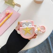 Cute Kawaii Japanese Anime Cartoon Cardcaptor Sakura Apple Airpods Pro Ebuytide Kawaii Phone Case Airpod Case Cute Cases