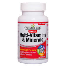 The best multivitamin for women over 40. Natures Aid Complete Multi Vitamins With Minerals