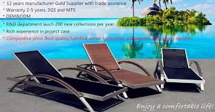The close proximity to the ground creates a grounded feeling. Top Quality Modern Design Hotel Outdoor Sun Lounge Patio Aluminum Beach Chair Outdoor Recliner Pool Chaise Garden Lounger Chair Buy Lounge Chair Chaise Sun Lounge Product On Alibaba Com