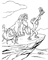 El Rey Leon Para Colorear