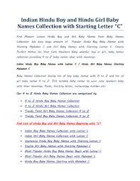 Chandermoon, the grace of the moon, hindu boy names ; Indian Hindu Boy And Girl Baby Names Collection With Starting Letter C By Babynamescollection Issuu