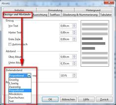Der word zeilenabstand ist normalerweise auf 1,15 eingestellt. Wie Kann Ich In Openoffice Den Zeilenabstand Andern