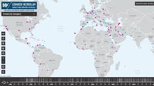 The only people who are protecting us are the resistance of hezbollah. Interactive Database Mapping Hezbollah Released By Us Based Think Tank Al Arabiya English