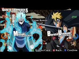 Naruto Shippuden Ultimate Ninja Storm 5 En Ppsspp New Mod Anime Mobile Game Free Youtube