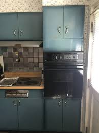 Burnt Blue Youngstown Steel Kitchen Cabinets What A Lovely Color Steel Kitchen Cabinets Cottage Kitchen Design Metal Kitchen Cabinets