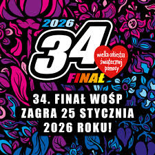 🤩 A na koniec najważniejsza informacja - zapiszcie sobie tę datę w  kalendarzach! 👉🏼 34. Finał WOŚP zagra 25 stycznia 2026 roku! #wosp2026