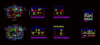 Do the advance payment for 2 storey building front elevation. 2 Storey Residential House Dwg Full Project For Autocad Designs Cad