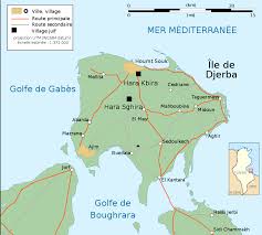 Die größte vorgelagerte insel ist djerba (514 km²). Karte Djerba Ubersichtskarte Weltkarte Com Karten Und Stadtplane Der Welt
