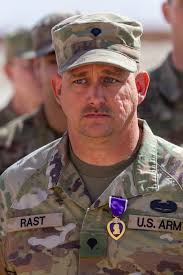 Last month, Maj. Gen. Kerry L. Muehlenbeck, Adjutant General of Arizona,  pinned the Purple Heart Medal onto several soldiers of C. Co. 1-158  Infantry Regiment during their 🏅Purple Heart Medal Ceremony. We