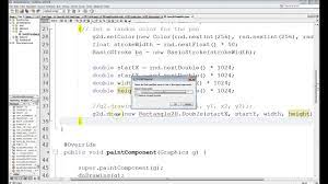 Java 2D 3: Drawing Rectangles - Youtube