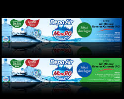 Paket depot air minum isi ulang 3 in 1 mineral ro dan bioenergy. Sribu Desain Banner Desain Spanduk Untuk Depo Air Amdk