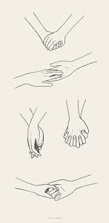 Just draw this instead paw at the end. How To Draw Hands Holding Step By Step