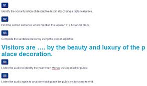 Maybe you would like to learn more about one of these? Contoh Soal Understanding Descriptive Text Historical Places