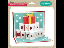 Well to make a good birthday card for your mother is simple: Pop Up Card Birthday Youtube