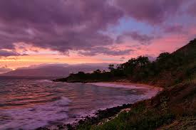 1600 x 1200 jpeg 207 кб. Purple Sunset Of Makena Little Beach Maui Hawaii Photograph By Pierre Leclerc Photography