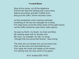 Funeral Blues Homework Funeral Blues Happy Quotes Favorite Quotes