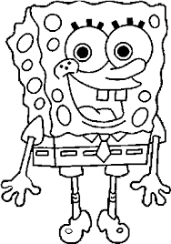Bob Esponja Para Colorear Png