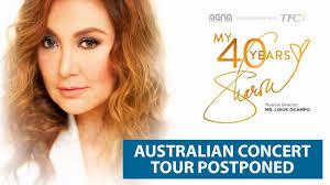 Sharon Cuneta's February concert tour postponed