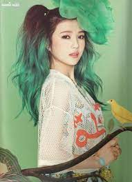 Happy St Patrick S Day 15 K Pop Idols With Green Hair Color De Pelo Pelo Verde Pastel Pelo Verde