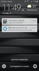We can provide an unlock code ( sim network unlock pin ) for unlocking sámsung . Unlocked Sm G920v Unclear Able Notification Sim Card Is Not From Verizon Wireless How Can I Fix This Android Forums At Androidcentral Com