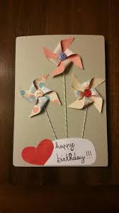 Card Birthday Biglietto Compleanno Girandole Girandol Biglietti Di Compleanno Fatti A Mano Biglietti Compleanno Fai Da Te Biglietti Auguri Fai Da Te Compleanno