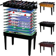Topitruc précédent topitruc suivant le jeu fifa 2018 topitruc suivant. Maxstore Table De Jeux Multigame Mega Noir Multi Jeux 15 En 1 Avec Accessoires Complets Billard Baby Foot Ping Pong 20060199