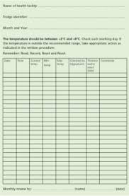 Pharmacy Fridge Temperature Chart Temperature Chart