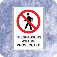 Get your team aligned with. Sign Trespassers Will Be Prosecuted Klein Signs