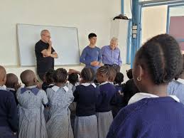 A visit to three of the schools we support in Nairobi...