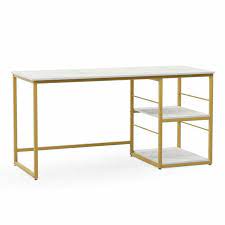 Hand painted acrylic sheets of various thicknesses. Modern Working Desk With Shelves Faux Marble Compu Classpintag Computer Desk Explore Faux Hr Modern Home Office Desk Computer Table Design Computer Table