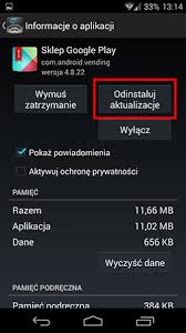 Zamykając ten komunikat (klikając w przycisk x), potwierdzasz, że przyjąłeś do wiadomości wskazane w nim działania. Jak Naprawic Sklep Play Gdy Nie Dziala Na Androidzie