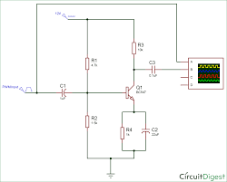 Transistor Amplifier Circuit Diagram Circuit Electronics Circuit Transistors