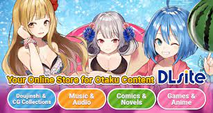 Download doujinshi, games, and ASMR on 