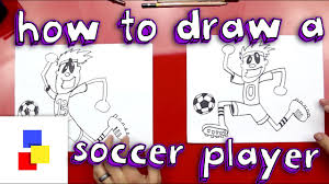 This is our first live stream! How To Draw A Soccer Player 72