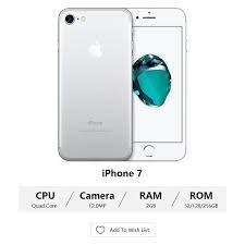 Unlocked Apple Iphone 7 Iphone 7 Plus 2gb Ram 32 128gb 256gb Ios 10 Lte 12 0mp Camera Quad Core Fingerprint 12mp Cell Phones Iphone Iphone 7 Plus Iphone 7
