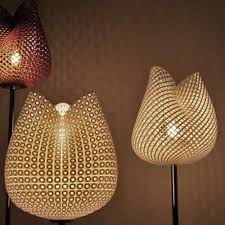 Mgx By Materialise Tulip Table Light 3d Printed Light Table 3d Printing Prints