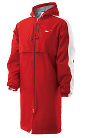 Nike Swim Team Parka T9ss0098 640 Red Adult Size X Large In