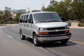 Since 2003, the chevrolet express passenger van progressed in adding standard safety equipment. 2019 Chevrolet Express Passenger Van Review Trims Specs Price New Interior Features Exterior Design And Specifications Carbuzz